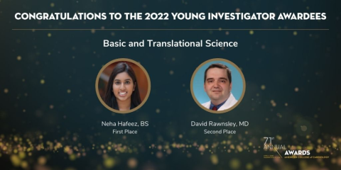 Neha Hafeez Receives ACC Young Investigator Award