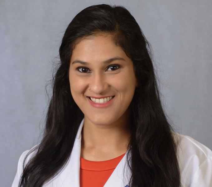 Sirisha Nouduri White coat picture