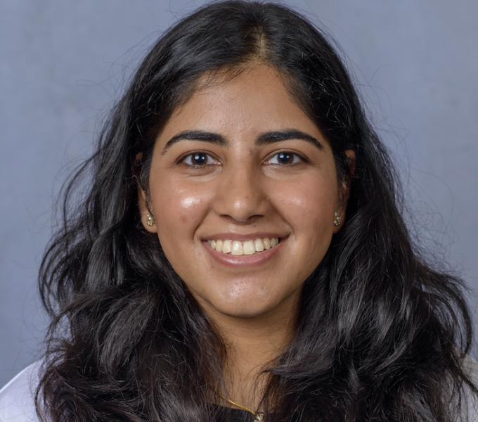 Hariti Shah White Coat Photo